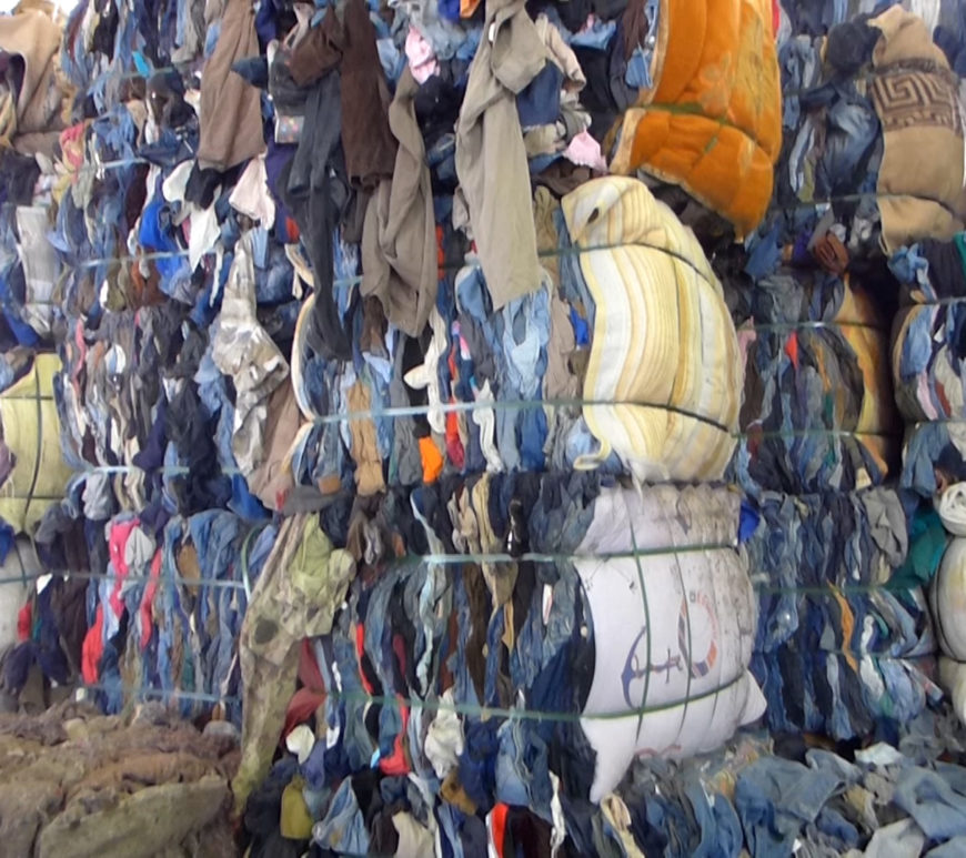riciclo dei rifiuti tessili